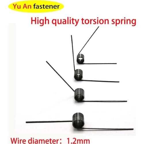 V-Spring, 1.2 Wire Diameter Torsion Small Torsion Spring, Hairpin Spring, 180/120/90/60 Degree Torsion Torsion Spring, 5pcs