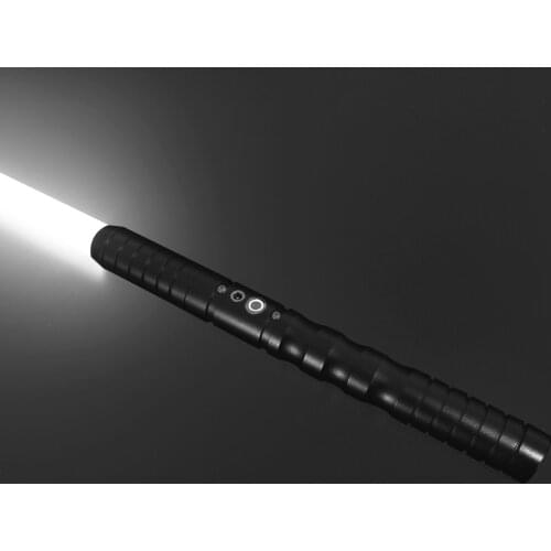 YDD Lightsaber Sword Dueling Black Hilt Effect Force Jedi Vinda Toy Cosplay USB