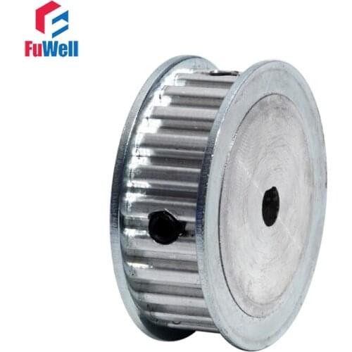 Timing Pulley XL-24T 11mm Belt Width Timing Belt Pulley 6*5/6*5.5/8*7.5/10*9mm D Bore Aluminum 24Teeth Synchronous Gear Pulley
