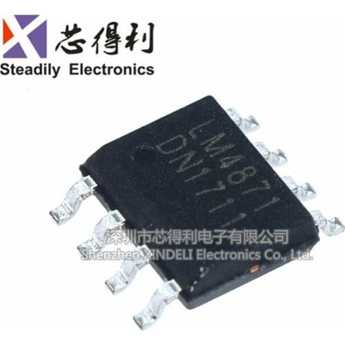 10pcs/lot New LM4871 LM4871T LM4871MX Sop8 Audio Power Amplifier IC