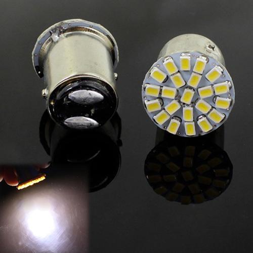 1157 BAY15D 22 SMD LED Auto Turn Brake Stop Tail Parking Light Double Contact