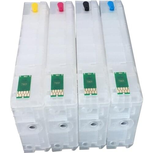 4PCS/Lot T6771-T6774 Refillable Ink Cartridges Empty For Epson Workforce Pro WP-4011 WP4022 WP4511 WP4091 WP4092 Printers