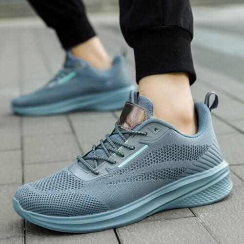 Large Size 47 Lght Mens Casual Shoes Men Lace-up Sneakers Breathable Light Leisue Walking Jogging Running Tenis Masculino Adulto