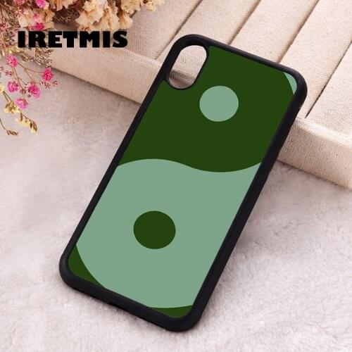 Iretmis 5 5S SE 2020 Phone Cover Case for iPhone 6 6S 7 8 Plus X Xs XR 11 12 Mini Pro Max Rubber Silicone Yin Yang