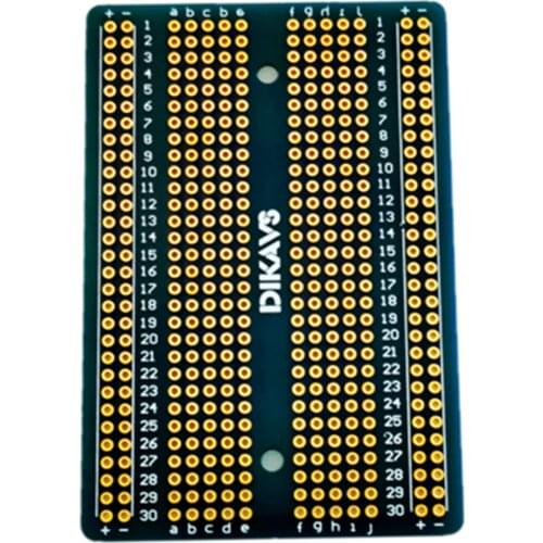 Double-sized Welding Breadboard Universal Printed Circuit Board Pcb Board Prototype Board Protoboard Diy Prototype for Arduino