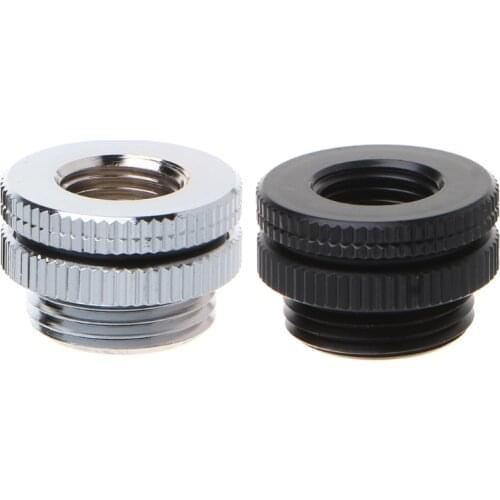 G1/4 Threaded Wear Plate Bulkhead Fitting Top Injection Connector Water Cooling