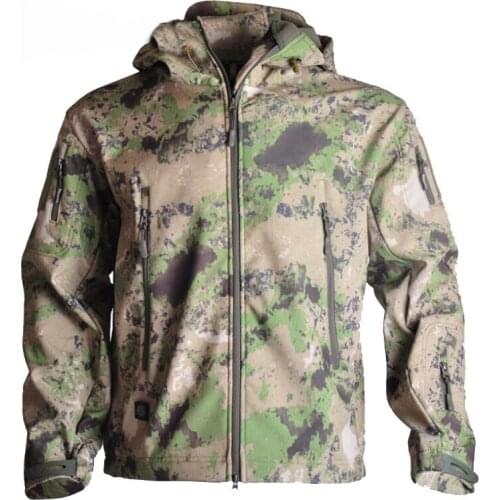 Camouflage Tactical Sets Hunting Suits Camping Jackets Outdoor Sport Softshell TAD Jackets Men Military Hiking Hunting Clothes
