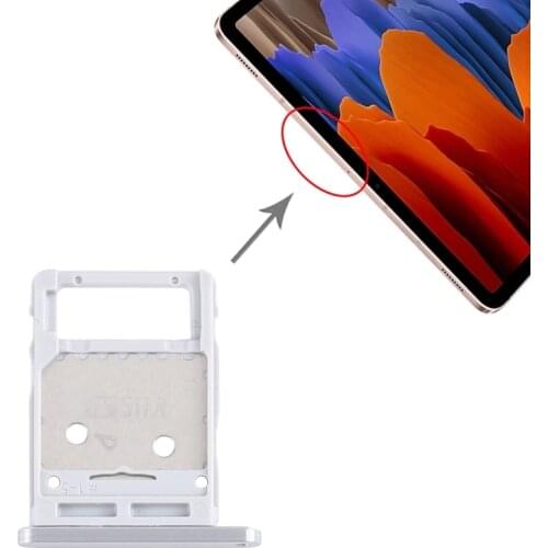 SIM Card Tray + Micro SD Card Tray for Samsung Galaxy Tab S7 SM-T870/T875