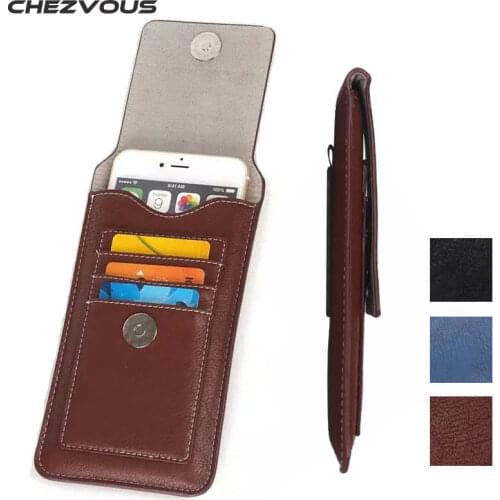 Multi-function Business Classical Waist Bag for iPhone7 6/6s Plus Belt Clip Pouch Holster Case Cover for Below 5.5'' Phone Cases