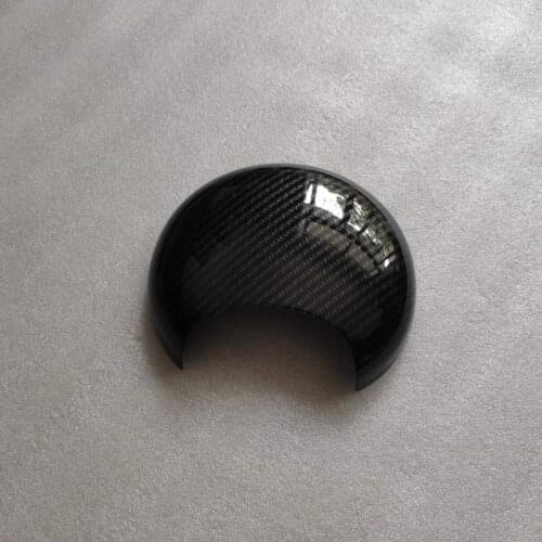 Carbon Fiber Printed Car Tachometer Shell Cover Moulding Trim Sticker for Mini Cooper One R55 R56 R60 Styling Accessories