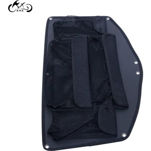 NEW Motorcycle Black Trunk Lid Organizer Tool Rear Bag For Honda Gold Wing GL1800 Goldwing 2001-2017