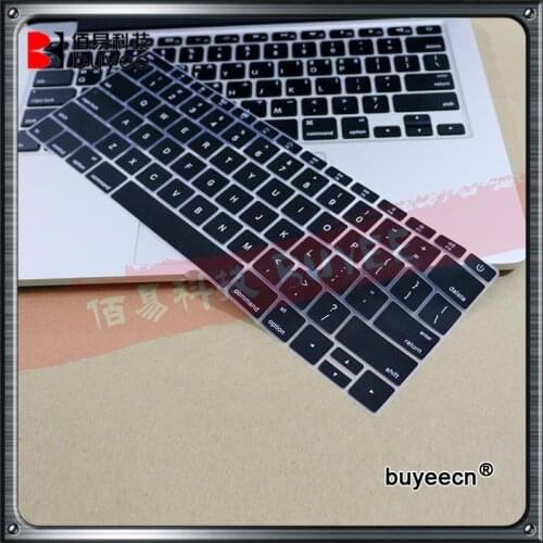 New Laptop US UK EU 12" A1534 Silicone Keyboard Cover For Macbook Air 12 Inch Keyboard Protector