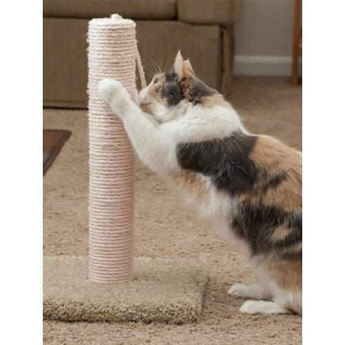 New Replacement Sisal Rope For Pet Cat Scratching Post Claw Care Toy Repair Making Desk Legs Binding Rope For Cat Sharpen Claw