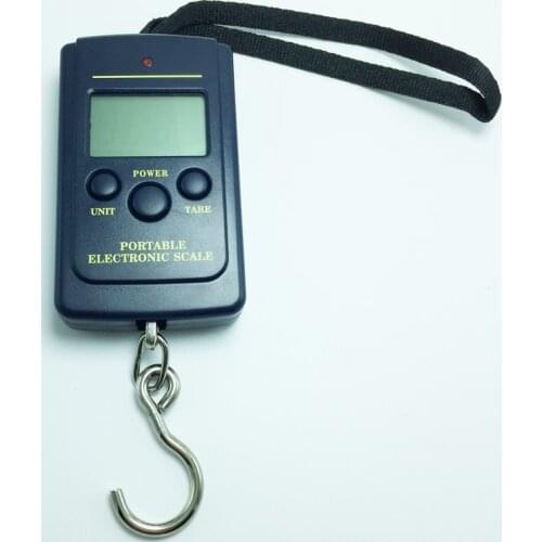 Portable Pocket Kitchen Scales 40kg x 10g Mini Electronic Digital Scale Hanging Fishing Hook Pocket Weighing 20g Scale