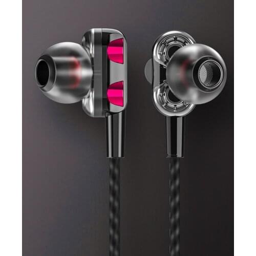 R17 Wired Headphones 3.5mm Connectors Dynamic Heavy Bass HiF Earphones In-ear Music Gaming Headset with Mic For Xiaomi Huawei