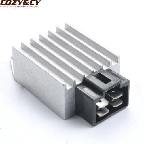 VOLTAGE REGULATOR/ RECTIFIER 4 PIN 139QMB 50cc GY6 4 STROKE Scooter Karting ATV Motorcycle
