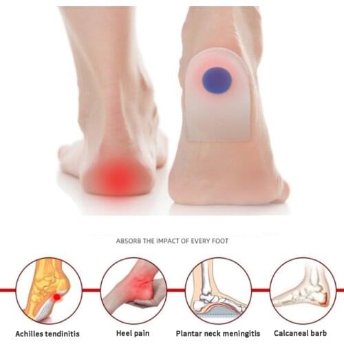 Silicone Gel Insoles Heel Cushion for Feet Soles Relieve Foot Pain Protectors Feet Care Dropshipping 2020 Best Selling Products