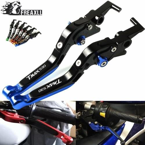 Extendable Adjustable Brake Clutch Levers Motorcycle For YAMAHA TMAX 530 TMAX530 2008 - 2018 2009 2010 2011 2012 2013 2014 2015