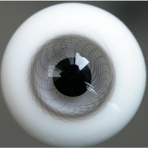 [wamami] 6mm 8mm 10mm 12mm 14mm 16mm 18mm 20mm 22mm 24mm Gray Glass Eyes Eyeball BJD Doll Dollfie Reborn Making Crafts
