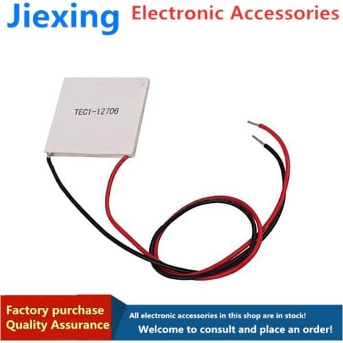 1PCS TEC1 12706 12v 6A 40*40MM TEC Thermoelectric Cooler Peltier tec1-12706