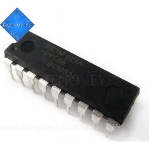 10pcs/lot PIC16F628A-I/P PIC16F628AIP PIC16F628A 16F628A DIP-18 In Stock