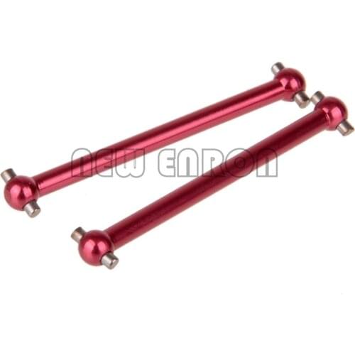 2pcs Aluminum Dogbones 52MM M608 For RC Model Car Himoto 1/18 E18XBL Elcetric Spino Buggy