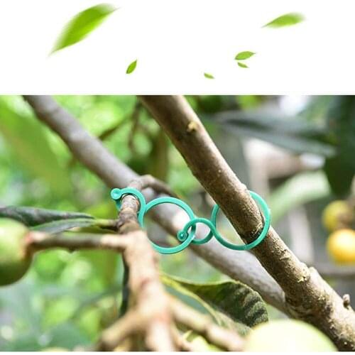 200 Pcs Garden Plant Support Clips Vegetables Tomato Vine Flower Clips Plant Locks For Securing Plants
