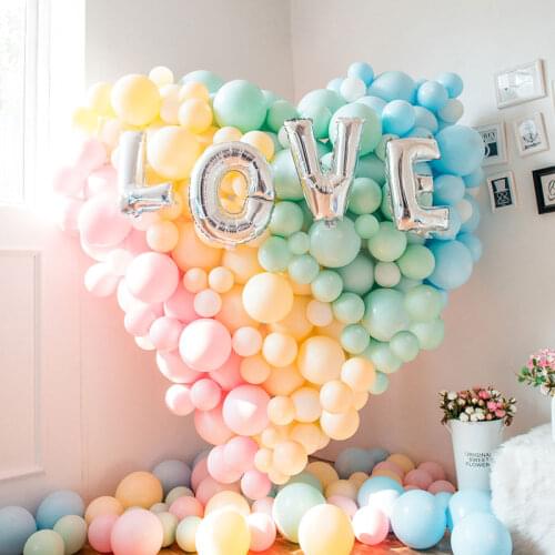 40pcs Macaron Emulsi Balloons Wedding Decor Balloon Birthday Party Decoration Baby Supplies Christmas Party Decorations For Home