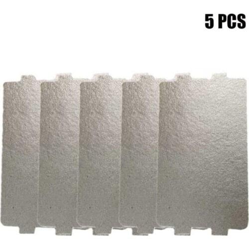 5Pcs Universal Microwave Oven Mica Plate Mica Sheet For Microwave Oven Toaster Hair Dryer Warmer 116x65mm