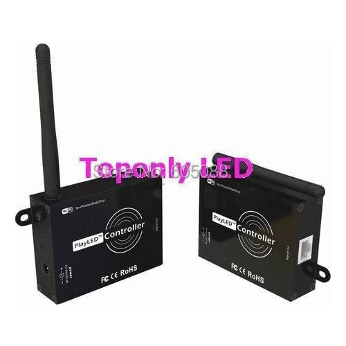 DC5-24V 100W PlayLED APP RGB WIFI Led Controller For LPD1109 6803 8803 WS2801 SM16716 TM1803 1809 LED Digital Chasing Ribbon 50p