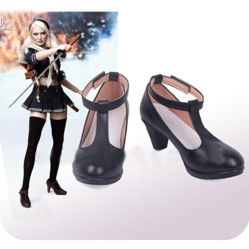 Renders Sucker Punch Babydoll Black Cosplay Shoes Boots Halloween Carnival Cosplay Costume Accessories