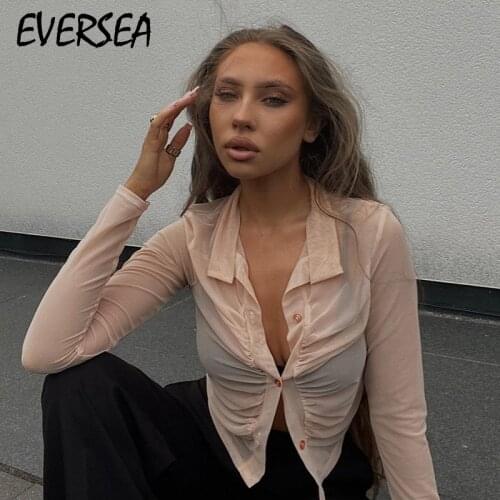 Прозрачные блузки Eversea China At AliExpress