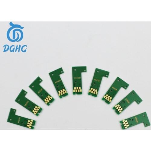 9 color/set T8501-T8509 Ink cartridge permanent chip for Epson SureColor P800 SC-P800 printer Auto Reset Chip