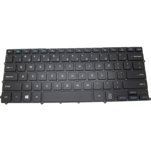 Laptop Keyboard For Samsung NP900X3D Black US United States Edition UK United Kingdom Edition