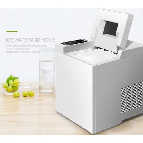 Commercial Automatic Ice Maker For Bar Milk Tea Shop Small Bullet Round Shape Ice Machine