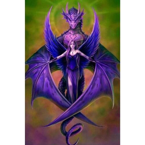 Hot Saleing Diy Diamond Painting 5D Set For Embroidery Cross-Stitch Embroidery Diamond Cartoon fairy Painting