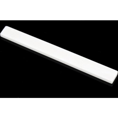 Musiclily 6 String Classical Guitar Bone Saddle, DJ-04 80x3x9/8mm (2 Pieces)