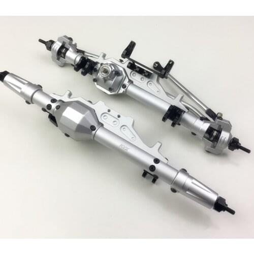 Alloy cnc upgrade front/rear axle assembly bridge 30T/8T for Axial wraith 1/10 crawler rc car