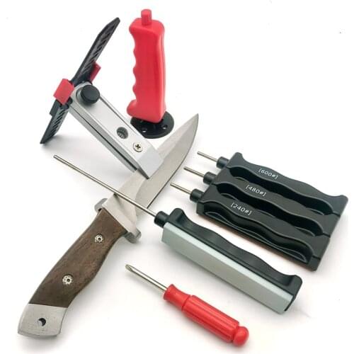 Hot sale Multifunction Outdoor Professional Knife Sharpener apex edge pro T0932W sharpening System 4 stones lansky TAIDEA