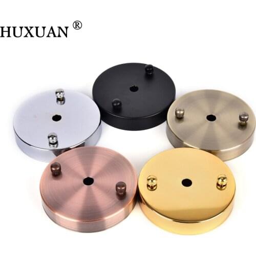 High Quality 100mm Ceiling Canopy Wall Sconce Mount LED Base Vintage Pendant Light Lamp Disc Base