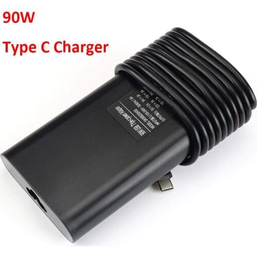90W USB C Charger Type-C AC Adapter Charger for Dell Latitude 5280 5480 5580 7280 7380 7480 Dell Precision 3540 Dell XPS 12 13 1