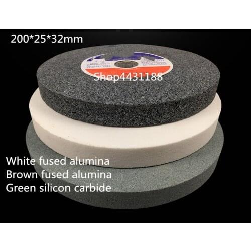 200*25*32mm White/Brown/ Green Corundum Polishing Wheel Grinding Machine Polishing Wheel Abrasive Tools For Metal,Hardware