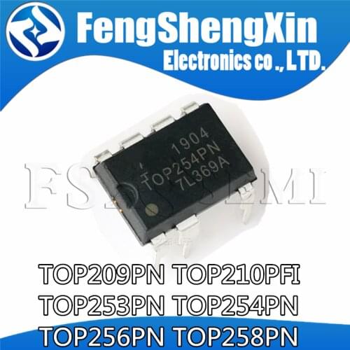 5pcs TOP253PN DIP7 TOP253 DIP-7 TOP253 DIP Off-Line Switcher IC
