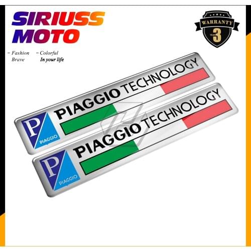 3D Motorcycle Italy Sticker Case for Piaggio Technology Scooter Decals for GTS GTV 300