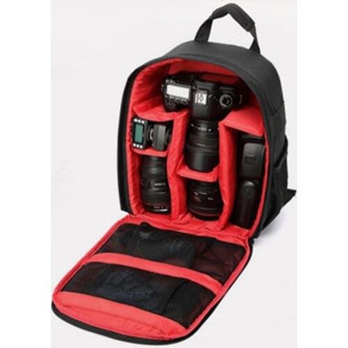 Coloful Waterproof Multi-functional Digital DSLR Camera Video Bag Small DSLR Nikon Canon Camera Backpack For Photographer