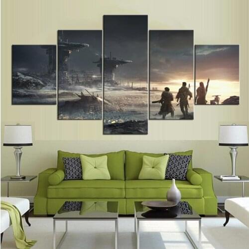 Home Decor 5 Piece HD Scavenger Game Posters Painting For Living Room Decoration Pictures Wholesale Home Decor