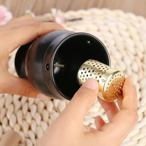 Moxibustion Care Tool Cup Moxa Therapy Box Cans Ceramic Scraping Instrument Portable Home Palace Cold Dampness Steam Meter