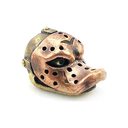 Outdoors Tools EDC Brass Copper Duck DIY Knife Beads Lanyard Pendants Key Rings Accessories