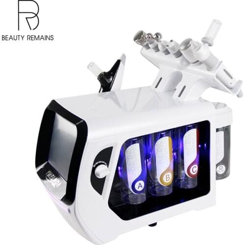 Facial Whitening Jet Peel Beauty Equipment Machine 7 In 1 Bubble Oxygen Instrument