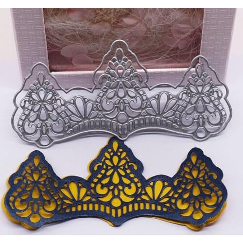 LC789 Lace Border Metal Cutting Dies DIY Scrapbooking Album Paper Card Craft Embossing Making Template Stencil Slimline Die 2020